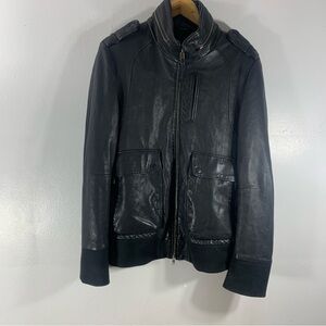 Mackage leather jacket
